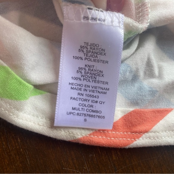 Anthropologie Peter Som Blue and Red Tiered Maxi Sundress - Picture 6 of 7